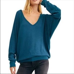 COPY - Free people Santa Cruz thermal top